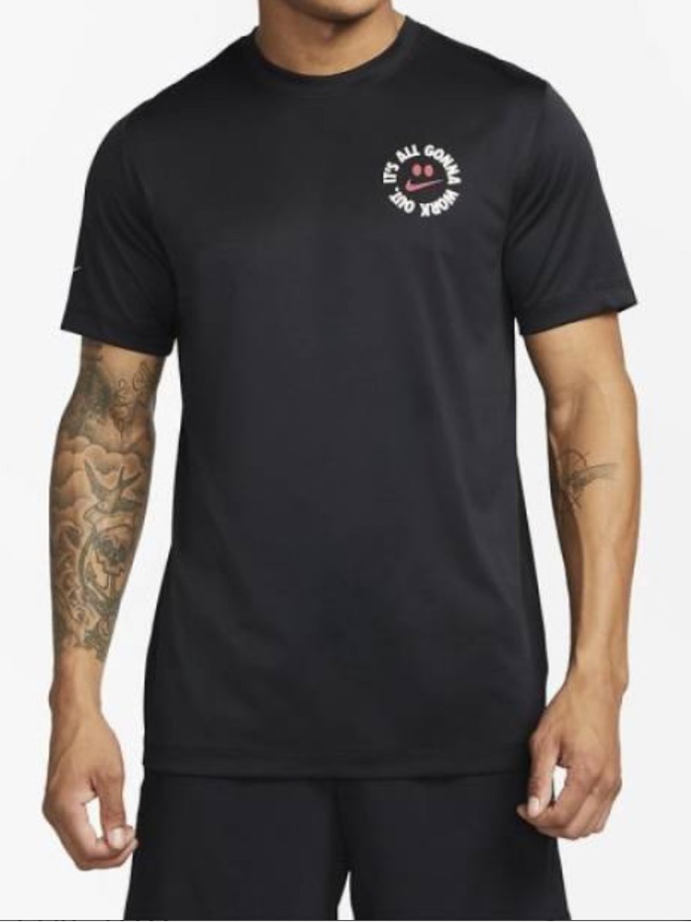 Nike Men’s Black Short Sleeve Graphic Tee
